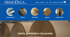 Desktop Screenshot of frascolla.it